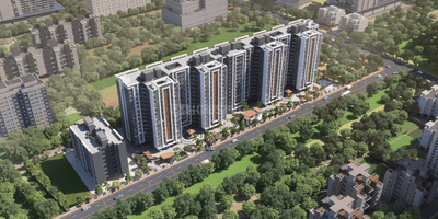 Image of 1320 Sq.ft 3 BHK Apartment / Flat for sale in Basil Mondale, Mundhwa, Pune for Rs. 9000000