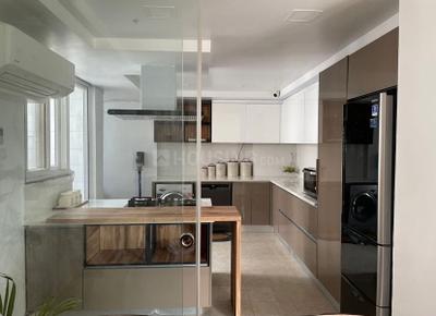 Kitchen Image of 1700 Sq.ft 3 BHK Apartment / Flat for sale in Shalimar Oneworld Vista, Gomti Nagar Lucknow for Rs. 15000000