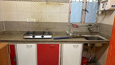 Kitchen Image of 796 Sq.ft 2 BHK Apartment / Flat for sale in Baranagar Kolkata for Rs. 3375000