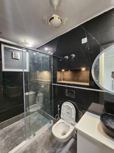 Bathroom Image of 1049 Sq.ft 2 BHK Builder Floor for rent in Rajouri Garden New Delhi for Rs. 34000