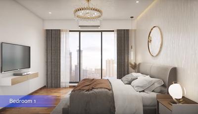 Bedroom Image of 605 Sq.ft 2 BHK Apartment / Flat for sale in TSV Spectrum Life, Santacruz West Mumbai for Rs. 30935000