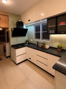 Kitchen Image of 1652 Sq.ft 3 BHK Apartment / Flat for rent in Koyambedu Chennai for Rs. 150000