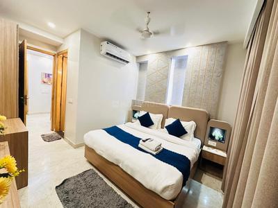 Bedroom Image of 600 Sq.ft 1 BHK Builder Floor for rent in Sector 41 Gurgaon for Rs. 40000