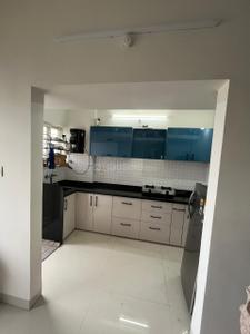Kitchen Image of 1050 Sq.ft 2 BHK Builder Floor for rent in Scheme No 114 Indore for Rs. 24500