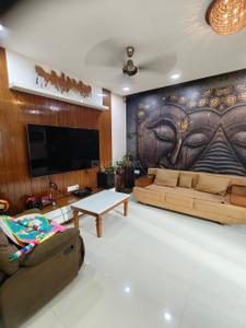 Hall Image of 2400 Sq.ft 3 BHK Apartment / Flat for rent in VRA Sudha Kalash, Jodhpur Ahmedabad for Rs. 55000