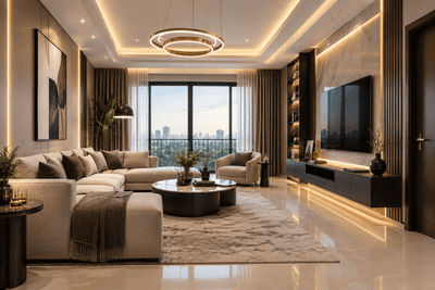 Image of 1500 Sq.ft 3 BHK Apartment / Flat for sale in Aliganj, Lucknow for Rs. 6500000