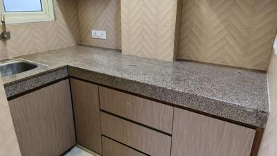 Kitchen Image of 600 Sq.ft 1 RK Builder Floor for rent in Lajpat Nagar New Delhi for Rs. 25000