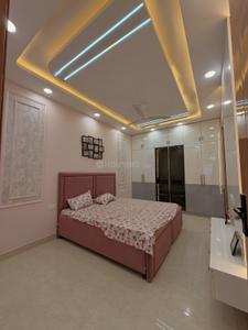 Bedroom Image of 825 Sq.ft 3 BHK Builder Floor for sale in Aakriti Infra Luxury Apartment, Deenpur New Delhi for Rs. 7500000