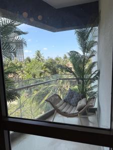Balcony Image of 1303 Sq.ft 3 BHK Apartment / Flat for sale in Bandra East Mumbai for Rs. 77100000