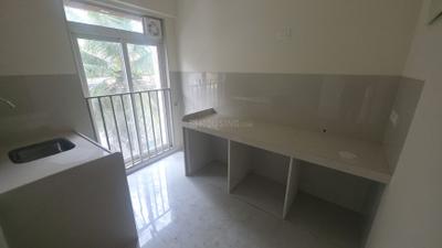 Kitchen Image of 518 Sq.ft 1 BHK Apartment / Flat for rent in Swastik Platinum, Vikhroli East Mumbai for Rs. 41000