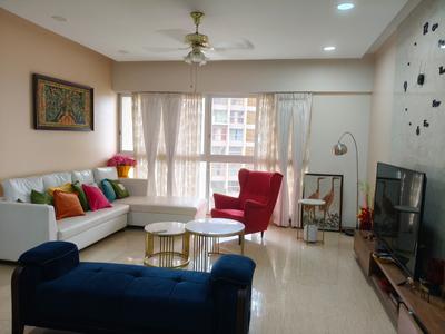 Hall Image of 1000 Sq.ft 2 BHK Apartment / Flat for sale in Ace Ayodhya, Thergaon Pune for Rs. 8000000