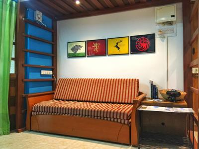 Hall Image of 591 Sq.ft 1 BHK Apartment / Flat for rent in Calangute Goa for Rs. 35000