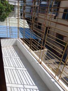 Balcony Image of 1100 Sq.ft 3 BHK Apartment / Flat for sale in Dhakuria Kolkata for Rs. 6000000