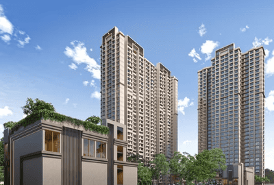 Image of 960 Sq.ft 2 BHK Apartment / Flat for sale in Kanakia Valley, Panvel, Navi Mumbai for Rs. 8400000