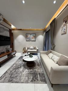 Living Room Image of 1428 Sq.ft 3 BHK Apartment / Flat for sale in Triyama Mangalam Starview, Kiwale Pune for Rs. 8500000