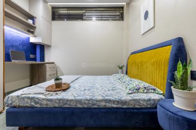 Bedroom Image of 900 Sq.ft 3 BHK Apartment / Flat for rent in Tejpur Gadbadi Indore for Rs. 25000