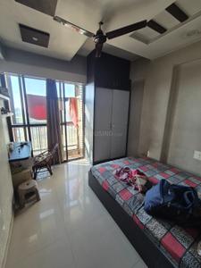 Bedroom Image of 1225 Sq.ft 2 BHK Apartment / Flat for rent in Darshanam Central Park, Sayajiganj Vadodara for Rs. 28000