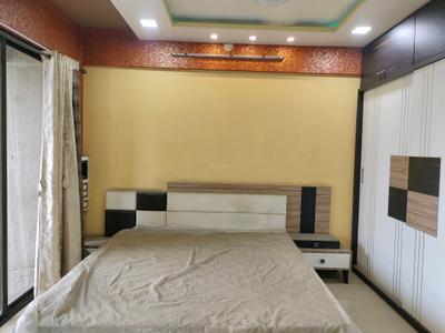 Bedroom Image of 1045 Sq.ft 2 BHK Apartment / Flat for sale in Tharwani Riviera, Kharghar Navi Mumbai for Rs. 12500000