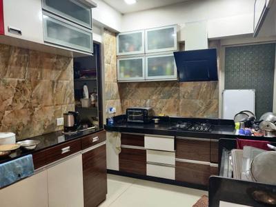 Kitchen Image of 1854 Sq.ft 3 BHK Apartment / Flat for sale in Rajyash Serenade Ventura, Thaltej Ahmedabad for Rs. 17500000