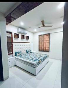 Bedroom Image of 1300 Sq.ft 3 BHK Apartment / Flat for rent in Anand Shanti Elixir, Keshav Nagar Pune for Rs. 44000
