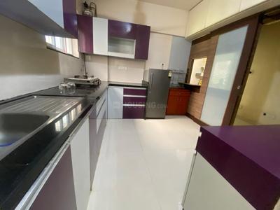 Kitchen Image of 950 Sq.ft 2 BHK Apartment / Flat for rent in Rohan Mithila, Viman Nagar Pune for Rs. 55000