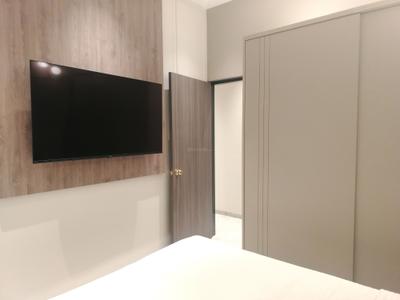 Bedroom Image of 1000 Sq.ft 2 BHK Apartment / Flat for sale in Metro Satyam Queens Necklace, Taloja Navi Mumbai for Rs. 8550000