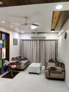 Living Room Image of 1850 Sq.ft 3 BHK Apartment / Flat for rent in Sola Ahmedabad for Rs. 60000
