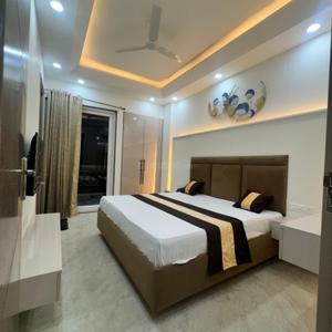 Bedroom Image of 1000 Sq.ft 1 BHK Apartment / Flat for rent in Sector 46 Gurgaon for Rs. 36000