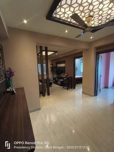 Hall Image of 1860 Sq.ft 4 BHK Apartment / Flat for rent in Tirath Devi Apartment, Rajarhat Kolkata for Rs. 37000