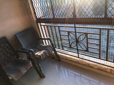 Balcony Image of 2100 Sq.ft 3 BHK Apartment / Flat for rent in Vaishno Devi Circle Ahmedabad for Rs. 23000