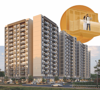 Image of 1683 Sq.ft 2 BHK Apartment / Flat for sale in Sargasan, Gandhinagar for Rs. 6545000