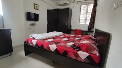 Bedroom Image of 400 Sq.ft 1 RK Apartment / Flat for rent in Koramangala Bengaluru for Rs. 20000
