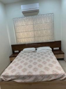 Bedroom Image of 1200 Sq.ft 3 BHK Apartment / Flat for rent in Bhayli Vadodara for Rs. 30000