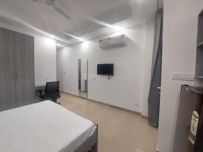 Bedroom Image of 649 Sq.ft 1 RK Builder Floor for rent in Sector 31 Gurgaon for Rs. 23500