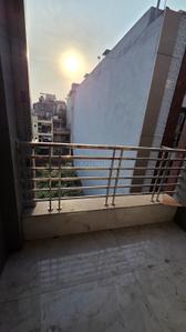 Balcony Image of 542 Sq.ft 2 BHK Builder Floor for rent in Mansa Ram Park New Delhi for Rs. 17500
