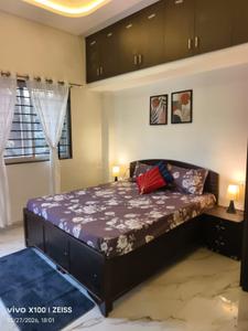 Bedroom Image of 1200 Sq.ft 2 BHK Apartment / Flat for rent in GK Aanandam Block B, Nipania Indore for Rs. 21000