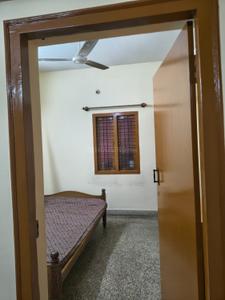 Bedroom Image of 1200 Sq.ft 1.5 BHK Builder Floor for rent in HBR Layout Bengaluru for Rs. 20000