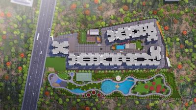 Image of 1205 Sq.ft 2.5 BHK Apartment / Flat for sale in Silver Gardenia, Moshi, Pune for Rs. 7500000