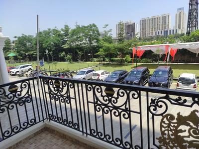 Balcony Image of 1000 Sq.ft 2 BHK Apartment / Flat for rent in Omaxe The Palace, Gomti Nagar Lucknow for Rs. 26000