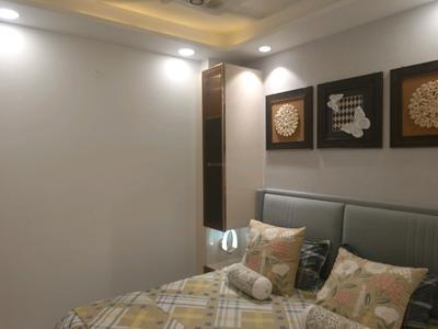 Bedroom Image of 600 Sq.ft 2 BHK Builder Floor for rent in Dwarka Mor New Delhi for Rs. 22000