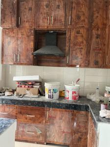 Kitchen Image of 1500 Sq.ft 3 BHK Apartment / Flat for rent in Shri Radha Aqua Garden, Noida Extension Greater Noida for Rs. 21000