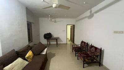 Living Room Image of 825 Sq.ft 2 BHK Apartment / Flat for rent in Kashish Park Tower, Dharamveer Nagar Thane for Rs. 52000
