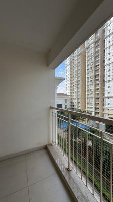 Balcony Image of 1800 Sq.ft 3 BHK Apartment / Flat for rent in Purva Westend Phase 1, Hongasandra Bengaluru for Rs. 76000
