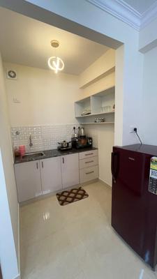 Kitchen Image of 750 Sq.ft 1 BHK Apartment / Flat for rent in BTM Layout Bengaluru for Rs. 28499