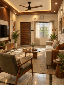 Floor Plan Image of 1265 Sq.ft 2 BHK Apartment / Flat for sale in Duttatota Puri for Rs. 6000000