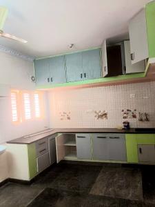 Kitchen Image of 1550 Sq.ft 3 BHK Apartment / Flat for rent in Poornaprajna Housing Society, Kodipur Bengaluru for Rs. 28500