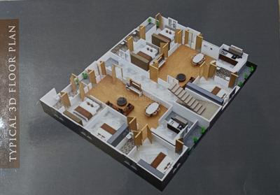 Image of 1569 Sq.ft 3 BHK Apartment / Flat for sale in BN Brundavanam, Pothinamallayya Palem, Visakhapatnam for Rs. 8500000