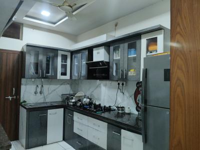 Kitchen Image of 2400 Sq.ft 4 BHK Independent House for rent in Mahalakshmi Nagar Indore for Rs. 65000