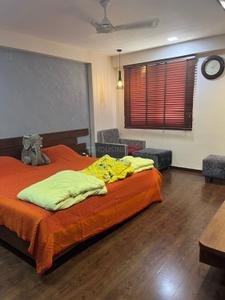 Bedroom Image of 1200 Sq.ft 2 BHK Apartment / Flat for rent in Orchid Blues, Shela Ahmedabad for Rs. 33000