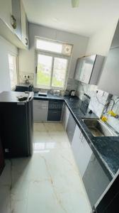 Kitchen Image of 500 Sq.ft 1 RK Apartment / Flat for rent in Raja Park Jaipur for Rs. 15000